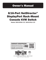 Tripp Lite NetDirector B030-DP08-17D Owner's manual