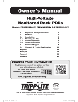 Tripp Lite High-Voltage Monitored Rack PDUs Owner's manual
