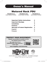 Tripp Lite TRIPP-LITE PDUMH15-6 Metered Rack PDU Owner's manual