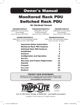 Tripp Lite TRIPP-LITE PDUMNV20HVLX Monitored Rack PDU Owner's manual