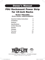 Tripp Lite TRIPP-LITE PDU12IEC PDU Rack Mount Power Strip Owner's manual