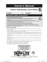 Tripp Lite TRIPP-LITE P005-002-AOR Heavy Duty PDU Power Cord Owner's manual