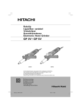 Hitachi GP 5V Handling Instructions Manual