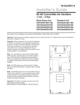 Trane GAF2A0A18S11EE Installer's Manual