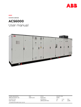 ABB ACS 6000 User manual