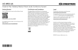 Crestron UC-M50-UA Product information