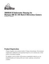 Ikelite 200DLM/B Underwater Housing for Olympus OM-D E-M1 II Mirrorless Cameras User manual