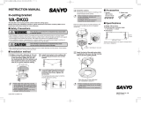 Sanyo VA-DK03 User manual