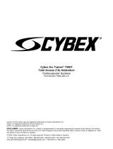 CYBEX 750AT User manual
