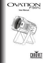 Chauvet Ovation P-56FC User manual