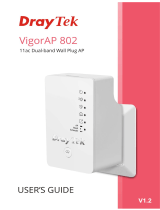 Draytek VigorAP 802 Owner's manual