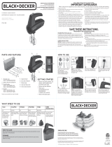Black and Decker Appliances MX410B User guide