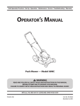 MTD 08M User manual