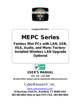 CyberResearch MEPC 1220-080-X User manual