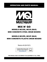 MQ Multiquip MC3-SERIES-Briggs-Electric Operating instructions