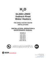 UTICA BOILERS Dunkirk H2O Glass Lined Indirect Water Heater Installation & Operation Manual