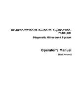 Mindray DC-70 X-Insight Basic Ultrasound User manual