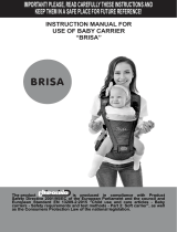 Chipolino Baby carrier Brisa Operating instructions