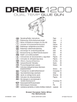 Dremel 1200 DUAL TEMP GLUE GUN Owner's manual