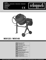 Scheppach MIX125 User manual