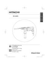 Hitachi DV 20VD Handling Instructions Manual