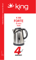 King K 596 FORTE User manual