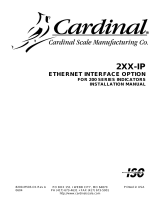 Cardinal 2XX-IP Installation guide