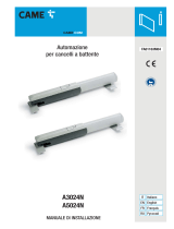 CAME A 3024 N Installation guide