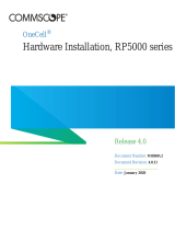 CommScope OneCell RP5000 Series Hardware Installation