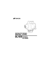 Topcon DL-103 Series User manual
