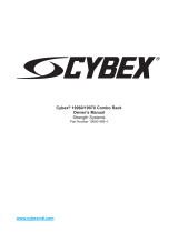 Cybex International 19060_19070 COMBO RACK Owner's manual