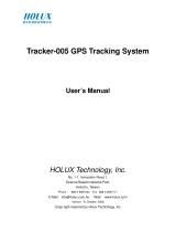 Holux Tracker-005 User manual