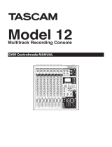 Tascam Multitrack Recording Console User manual