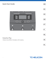 TCHELICON VOICELIVE PLAY User guide