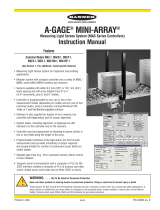 Banner A-GAGE MINI-ARRAY MAC Series User manual