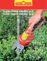Wolf Garten LI-ION POWER FINESSE 30 R Owner's manual