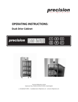 Precision Duck Drier Cabinet Operating Instructions Manual