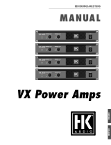 HK Audio VX 800 User manual