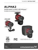 Grundfos Auto ADAPT ALPHA2 Installation And Operating Instructions Manual