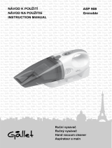 Gallet Grenoble ASP 908 User manual