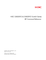 H3C S5820V2 series Irf Command Reference