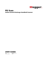 Megger PD Scan User manual