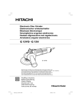 Hitachi G13V User manual