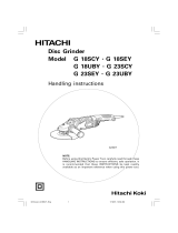Hitachi G 18UBY Handling Instructions Manual