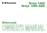 Kawasaki Ninja 1000 ABS Owner's manual