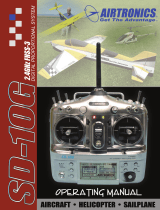 AIRTRONICS SD-10G Aero Operating instructions