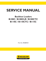 New Holland B110CTC User manual