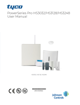 Johnson Controls Tyco PowerSeries Pro HS2TCHPRO User manual