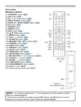 Hitachi 8000 Series User manual