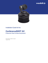 VADDIO ConferenceSHOT AV Installation guide